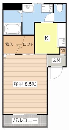 ASTY妙法寺の物件間取画像